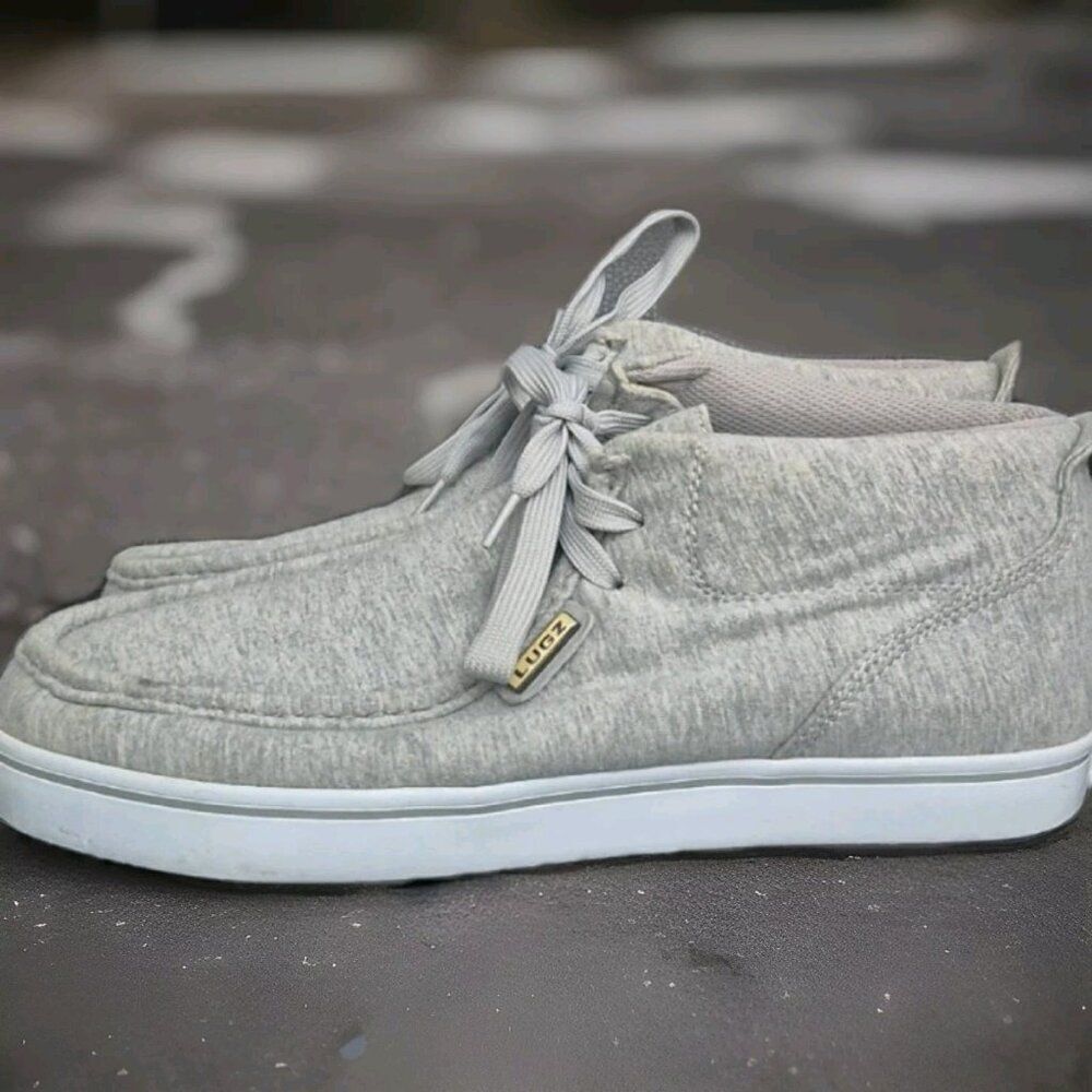Lugz Strider Hc Fashion Chukka Sneakers Casual Shoes Men's Size 10.5 Light Grey